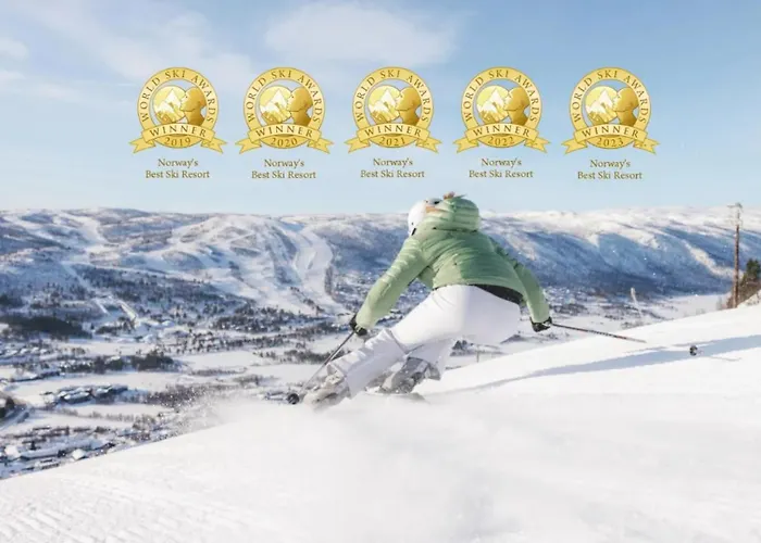 Сasa de vacaciones Geilo Ski In Ski Out, 4 Bedroom Family Cabin, 12 Guests, Sauna, Vestlia Prime, Easy Walk To Center And Train, Free Wifi, Private Parking *